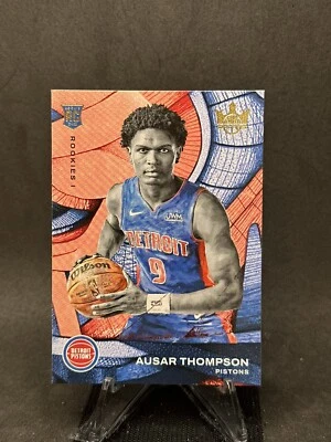 2023-24 Panini Court Kings Ausar Thompson Rookie RC Level 1 Detroit Pistons #83 - Image 1 of 2