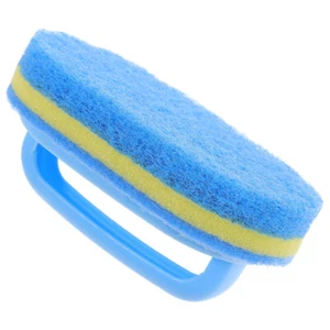  2 Pcs Sponge Brush Kitchen Sponges with Handle Bathroom for Cleaning - Picture 1 of 12