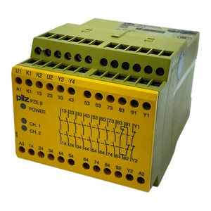 Pilz PZE9 Sicherheitsrelais 774150 24V DC 3,0W 8n/o 1n/c - Industrie Einsatz - Imagen 1 de 12