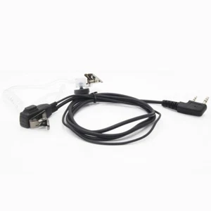 2Pin Tube TK Walkie-Talkie Microphone Air Duct Earbud For Baofeng UV-5R BF-888S - Photo 1/8