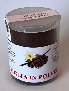 50 GRAMMI - BACCHE DI VANIGLIA BOURBON IN POLVERE DEL MADAGASCAR CATEGORIA A - Foto 1 di 6