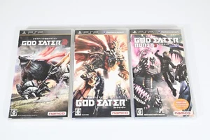PSP GOD EATER & GOD EATER 2 & GOD EATER BURST 3 set NAMCO From JPN - Bild 1 von 6