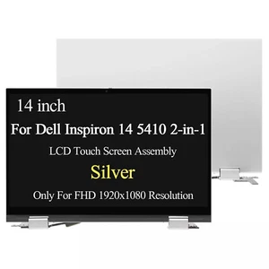 14" For Dell Inspiron 5410 2-in-1 P147G P147G002 LCD Touch Screen Full Assembly - Picture 1 of 4