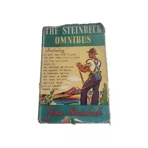 John Steinbeck The Steinbeck Omnibus London First Edition 1950 HC With Jacket - Foto 1 di 18