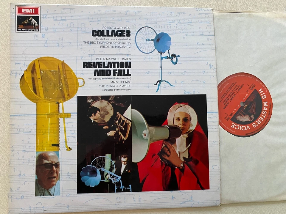 ASD 2427 Gerhard Collages / Maxwell Davies Revelation & Fall / Prausnitz etc.S/C - Image 1 of 1