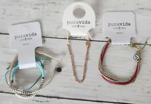 Pura Vida monatliches Armband Club Rotgold Roségold Set Neu mit Etikett - Bild 1 von 4