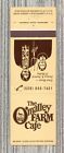 Matchbook Cover-O&#39;Malley Farm Cafe Waunkee WI-8591
