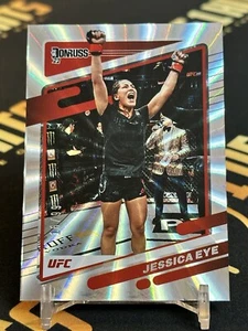 PANINI 2022 UFC DONRUSS JESSICA EYE #185 16/99 HOLO LASER PARALLEL CARD - Picture 1 of 2