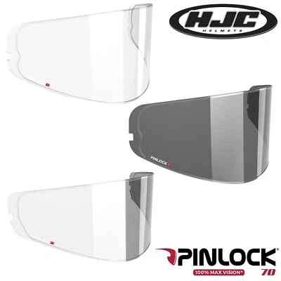 HJC I40 XD-15 Motorcycle Helmet Visor Scooter Pinlock Anti-Fog Insert Clear Dark - Image 1 of 2