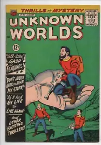 UNKNOWN WORLDS #33, FN/VF, Silver Age, Horror Sci-Fi 1964, ACG - Foto 1 di 1