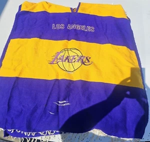 Los Angeles Lakers NBA Hoodie Poncho (one Size ) Sport Poncho Nation Super Fan - Picture 1 of 5