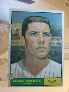 1961 Topps Baseball #231 - Dick Drott - Chicago Cubs 61-059 - Picture 1 of 2