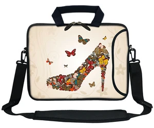 Estuche con funda de neopreno para portátil de 13,3" con mango de bolsillo y correa de transporte 3011 - Imagen 1 de 3