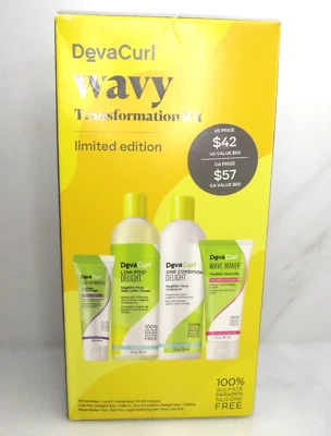 DEVACURL WAVY TRANSFORMATION KIT LIMITED EDITION BOXED - Image 1 of 4