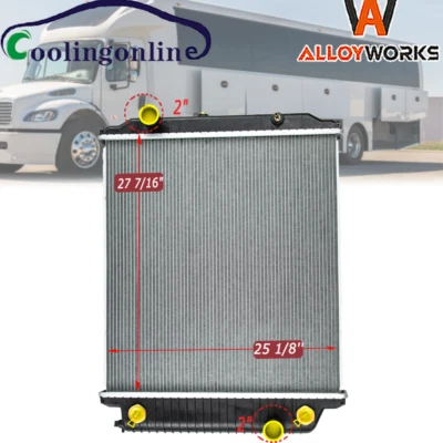 For 2007-2010 Freightliner MB Line MT45, 2003-10 MT55 5.9L 6.7L 559387A Radiator Foto 1 de 4