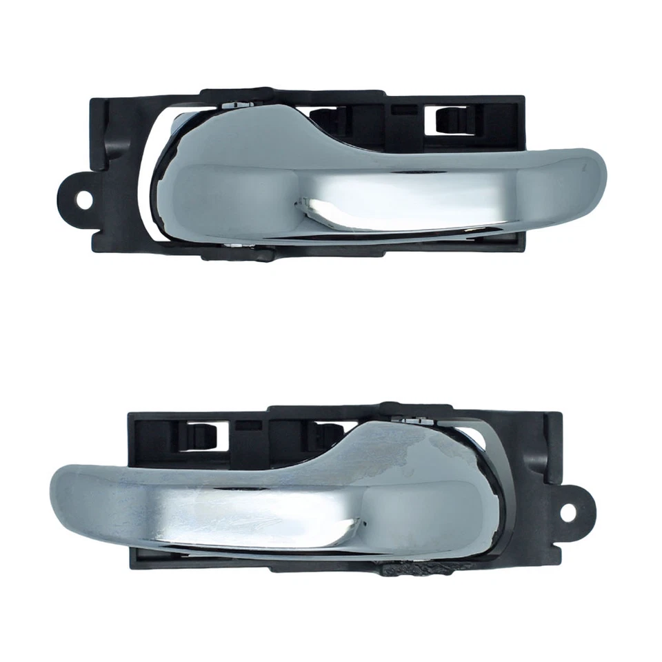 For Ford F150 & F250 99-04 Inside Door Handle Set of 2-Front Left & Right-Chrome - Image 1 of 1