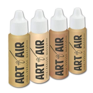 4Pc FAIR Complexion Professional Airbrush Cosmetic Makeup Set 1/2 Oz Bottles - Picture 1 of 12