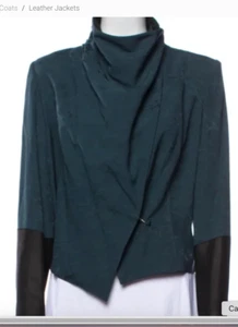 Helmut Lang Combo Goat Leather Jacket - Picture 1 of 4