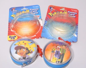 2 Pokemon Rummy Card Games Clip On Carry Case New (Open Box) - RARE DECK #2 - Picture 1 of 5