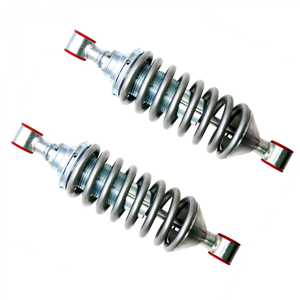 Quality Street Rod Rear Coil Over Shock Set w 350 Pound Springs Coated rat rods - Image 1 of 4