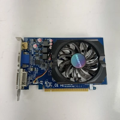 Gigabyte Nvidia GeForce GT420 2GB DDR3 PCIe Video Graphics Card GV-N420-2GI - Image 1 of 4