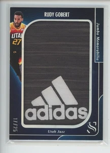 PARCHE LOGO ADIDAS JERSEY RUDY GOBERT/25 2024-25 PANINI SILHOUETTE JUMBO SP JAZZ - Imagen 1 de 2