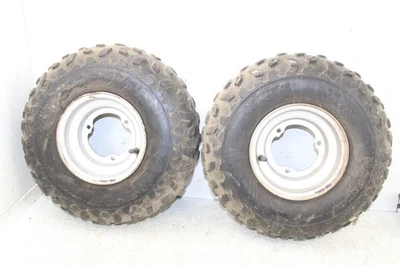 1988 Suzuki Quadsport LT 80 Rear Wheel Set Rims - Image 1 of 4