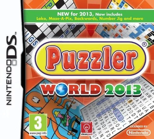 Puzzler World 2013 (Nintendo DS) - Image 1 of 1