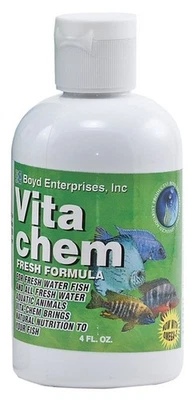 BOYD ENTERPRISES Boyd Vita Chem Fresh Formula 4 oz Aquarium Fish Tank Complete Vitamin Supplement