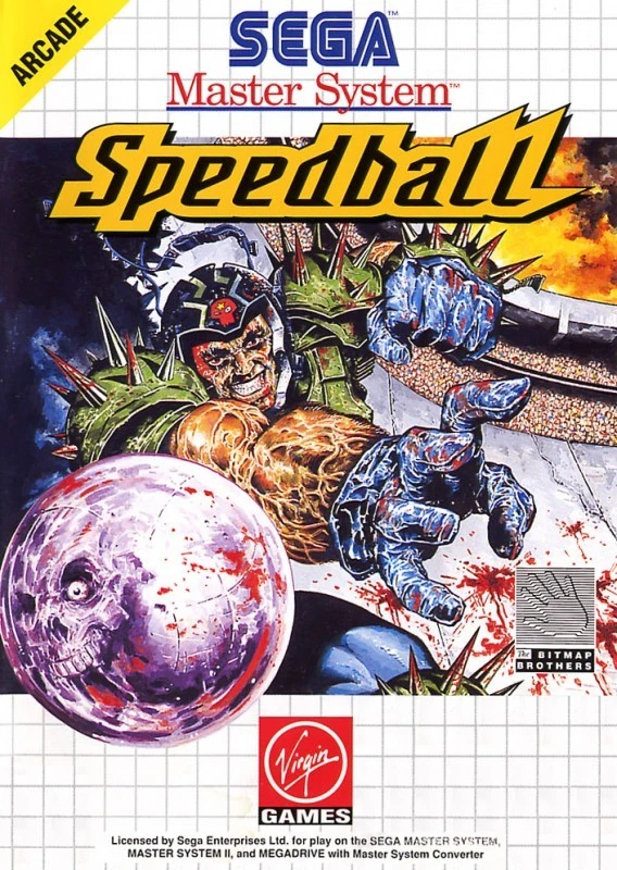 SEGA Master System - Speedball [Virgin Games] mit OVP sehr guter Zustand - Bild 1 von 1