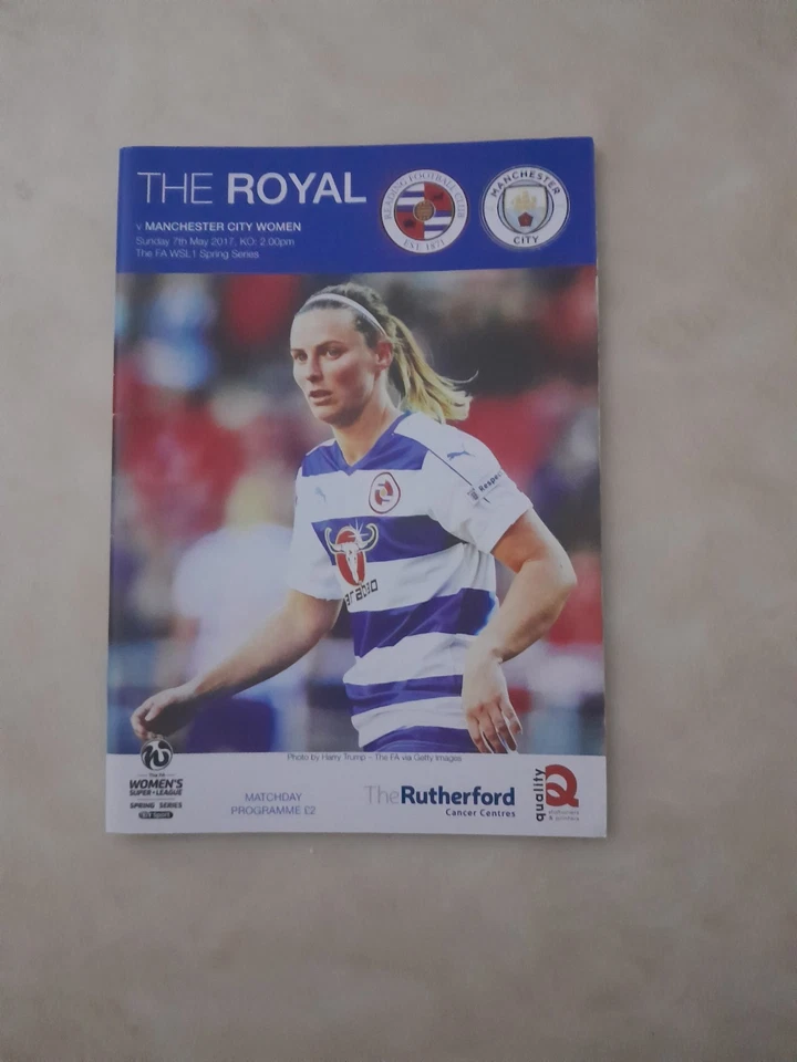 READING FC WOMEN V MANCHESTER CITY WOMEN ( SUNDAY 7TH MAY 2017 ) - Image 1 of 1