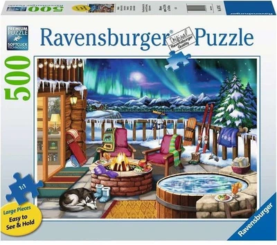 Ravensburger Northern Lights Jigsaw Puzzle (500 XL Extra Large Pieces) - Image 1 of 2