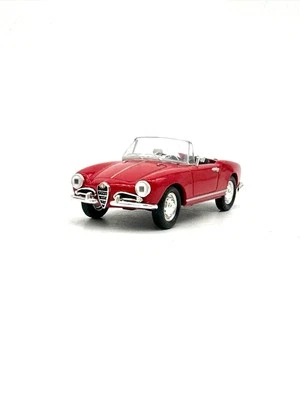 Modellino Auto Universal Hobbies Alfa Romeo Giulietta Spyder red 1956 1/43 4627 - Immagine 1 di 4