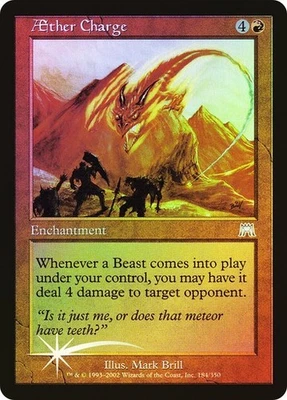 Onslaught   MTG  FOIL  Aether Charge   Magic - Image 1 of 2