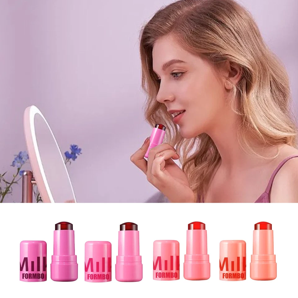  Milk Cooling Water Jelly Tint Sheer Lip Cheek Stain Long Lasting Milk Jelly - Image 1 of 4