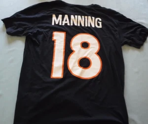 DENVER BRONCOS PEYTON MANNING MITCHEL & NESS THROWBACK TEE SIZE XL PHILLY - Picture 1 of 7