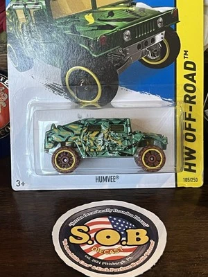 Hot Wheels 2001 Hummer Humvee Green Diecast SEALED NM Condition - Image 1 of 4