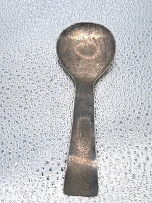 Antigua cuchara de boca ancha de plata de ley Alan Adler. 5 pulgadas de largo Foto 1 de 4