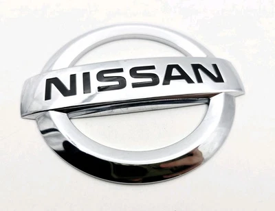 2012-2021 NISSAN NV1500 NV2500 NV3500 ЗАДНИЙ ЛОГОТИП ХРОМ ЗНАЧОК ЭМБЛЕМА - Изображение 1 из 3