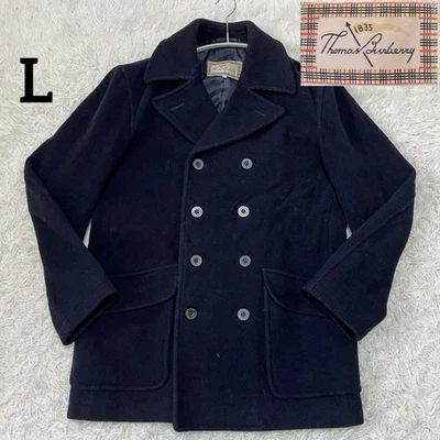 Rare Thomas Burberry peacoat in herringbone - Image 1 of 4