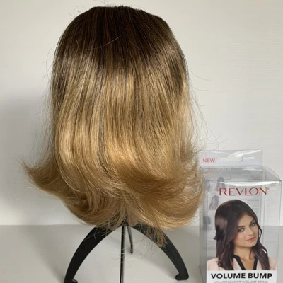 NUEVO Moño Revlon Volumen Bump Esmerilado Rubio Oscuro 8-9” - Cola de Caballo Fácil de Usar Foto 1 de 4