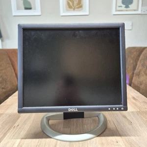 Dell 1704FPVs 17" TFT LCD Monitor, 1280x1024px, DVI-D & VGA Inputs, Black, VGC - Picture 1 of 9
