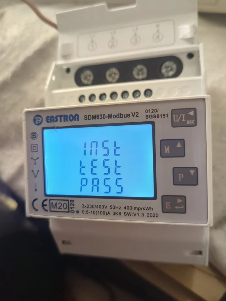 Eastron SDM630 Modbus V2 Single Three-Phase Electric Meter , Tested SENT FAST  - Image 1 of 4
