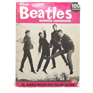 The Beatles Bumper Songbook 100 Songs Vintage Sheet Music Fab Four 1980s - Picture 1 of 12