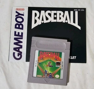 Genuine Nintendo Gameboy Baseball Sports Gametested Working W/booklet  - Picture 1 of 5