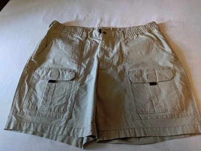 PANTALONES CORTOS CARGO FOUNDRY PARA HOMBRE Caqui Talla 46 Cómodos Elastizados 98% Algodón Foto 1 de 4