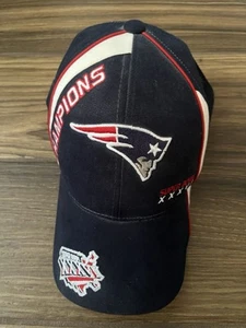 2001 New England Patriots Super Bowl XXXVI Hat - Tom Brady First Super Bowl New! - Picture 1 of 6