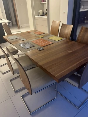 8-Seater Dining Table and Chairs - Image 1 of 4