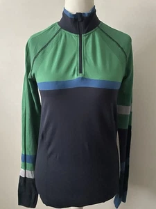 Top Sweaty Betty Atleta Entrenamiento Media Cremallera Manga Larga Talla M Reino Unido 10/12 - Imagen 1 de 5