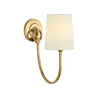 Gold Thomas O'Brien Reed Single Sconce Visual Comfort for Serena Lily Ret. $549 - Image 1 of 4